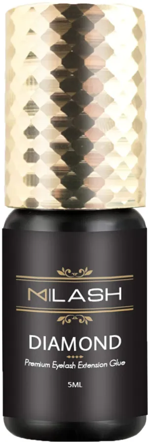 M|LASH Premium Eyelash Glue - Lash Extension Adhesive with 6-7 Weeks Retention, 1-2 Second Dry Time, 5ml - Volume & Classic Eye Lashes Glue for Professional Use Only