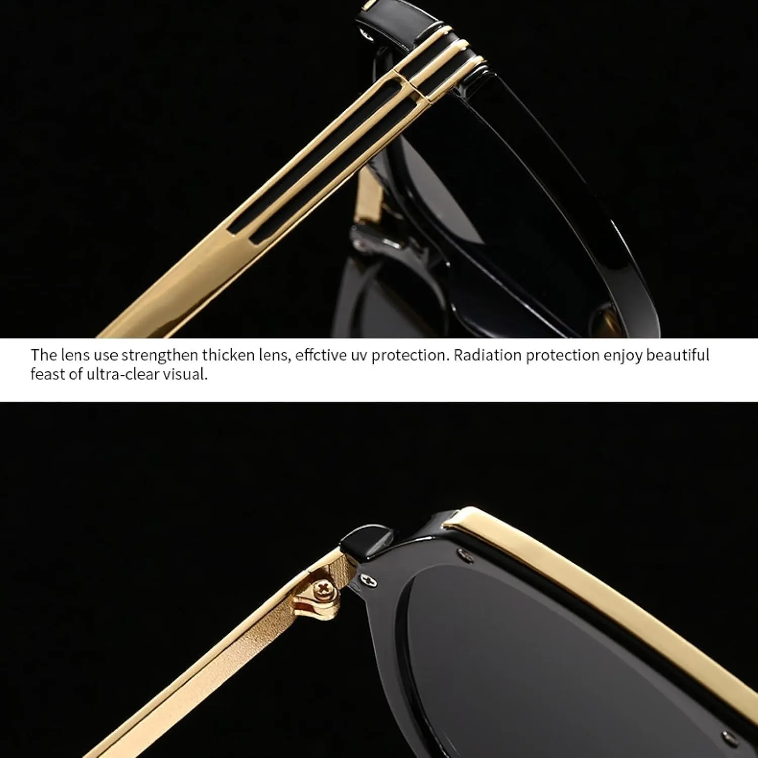Modern Coverage Large Frame Men's Sunglasses Style Street Style Sunglasses