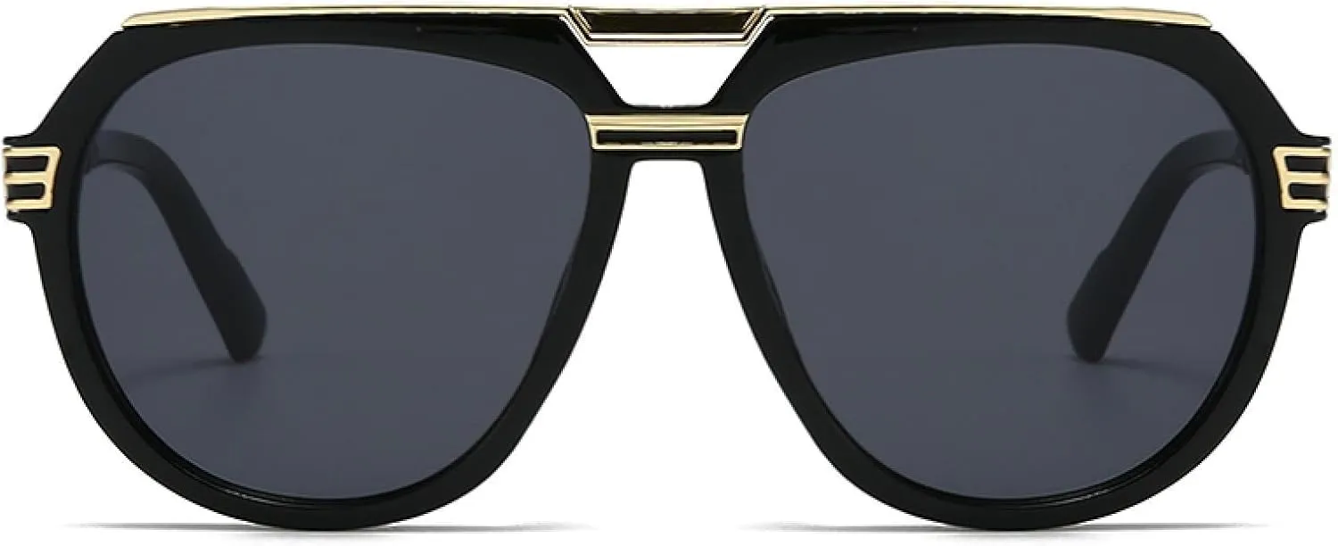 Modern Coverage Large Frame Men's Sunglasses Style Street Style Sunglasses
