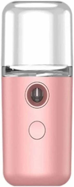 Nano Facial Steamer, Handy Mini Mister, USB Rechargeable Mist Sprayer, Visual Water Tank Moisturizing&Hydrating for Face, Daily Makeup, Skin Care, Eyelash Extensions Gift for Lover