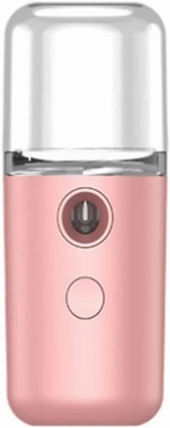 Nano Facial Steamer, Handy Mini Mister, USB Rechargeable Mist Sprayer, Visual Water Tank Moisturizing&Hydrating for Face, Daily Makeup, Skin Care, Eyelash Extensions Gift for Lover