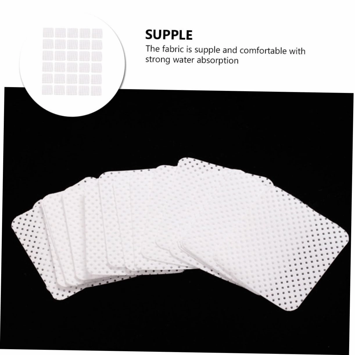 NOLITOY 1080pcs Professional Eyelash Glue Cleaning Cloths Nail Polish Pads Essential for Grafting Manicure Smooth No Dregs Convenient for Salons Home Use