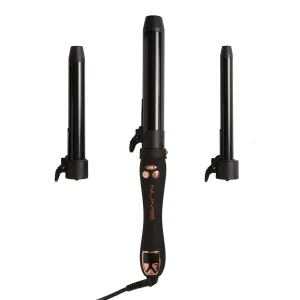NuMe Automatic Curling Iron, 3 In 1 Curling Wand Set For Beach Waves, Hair Curler With 3 Interchangeable Tourmaline Ceramic Barrels, Professional Hair Curler Set for Short, Long Hair, Hair Styling Kit