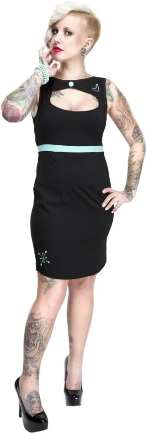 Out of Orbit Dress from Sourpuss Clothing Multi Colored Medium