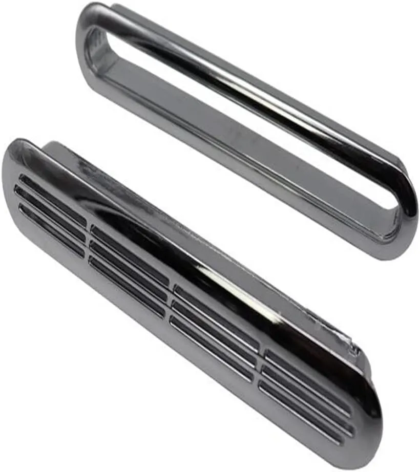 Oval Air Vent Louver for Closet Wardrobe Shoe Cabinet Ventilation Hole Cover Fan Grill Furniture