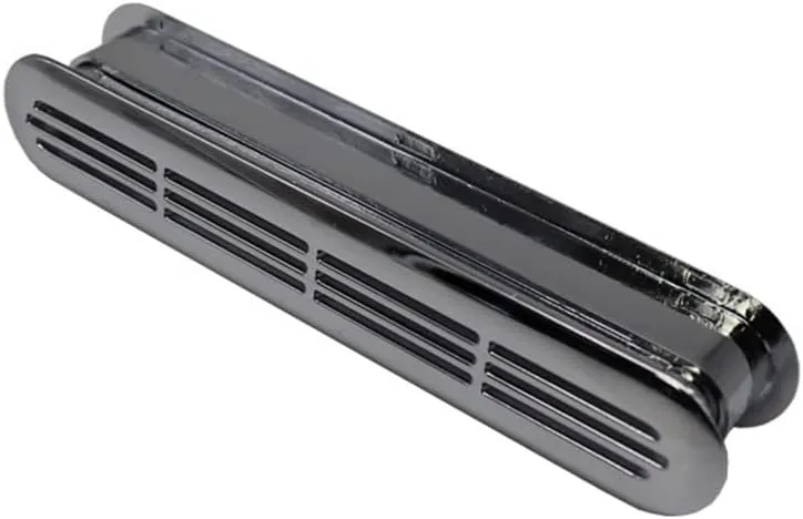 Oval Air Vent Louver for Closet Wardrobe Shoe Cabinet Ventilation Hole Cover Fan Grill Furniture