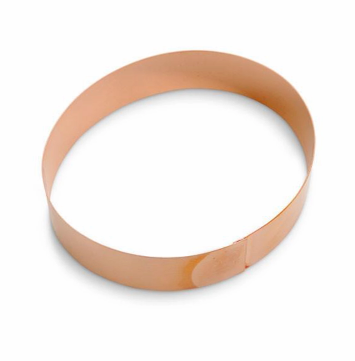 Oval Copper Cutter for Oval Rose Springerle Mold