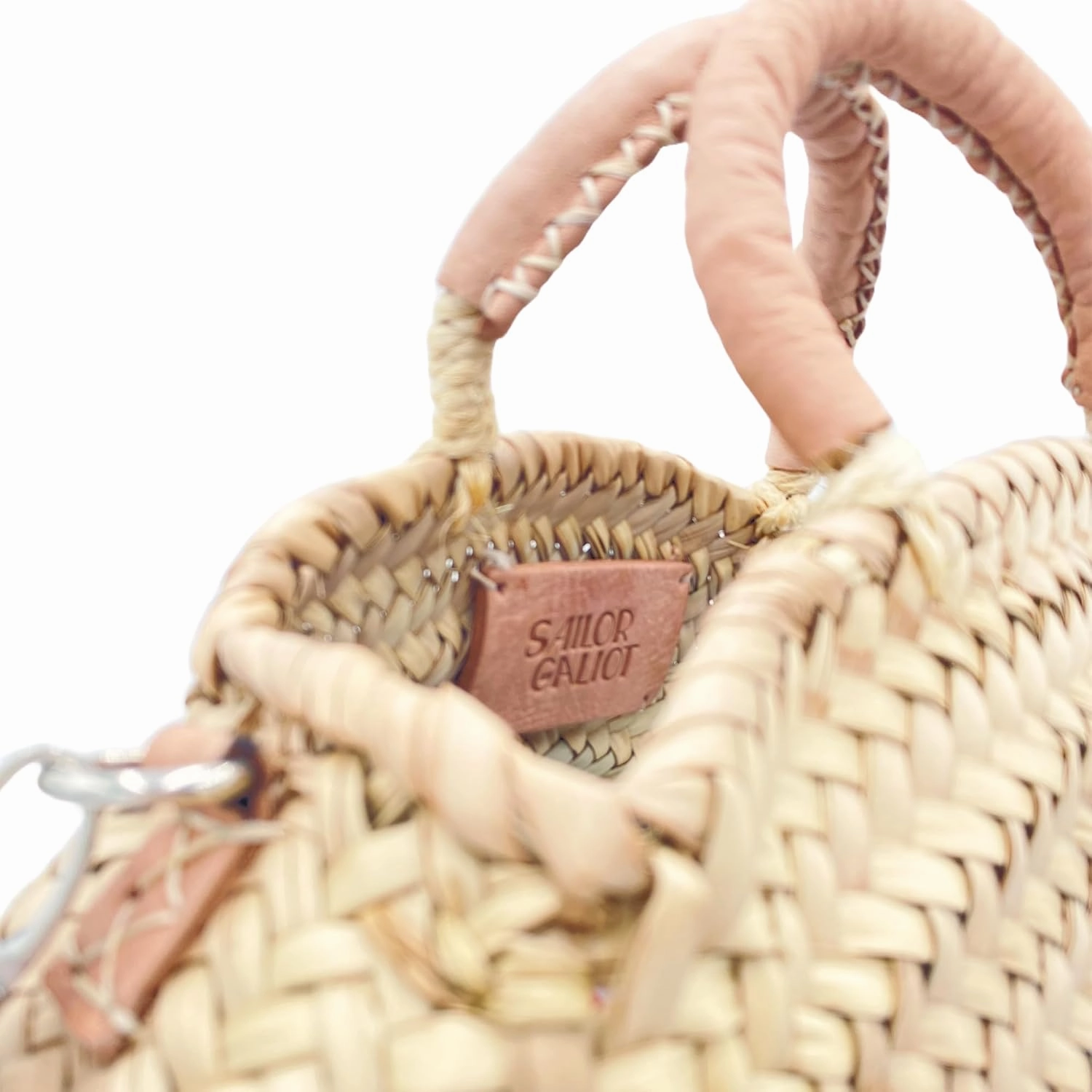 Oval Ocean Tote, Round Moroccan Straw Bag, Palm Basket, Crossbody Strap, Large/Medium Sizes, Perfect for Beach or Market