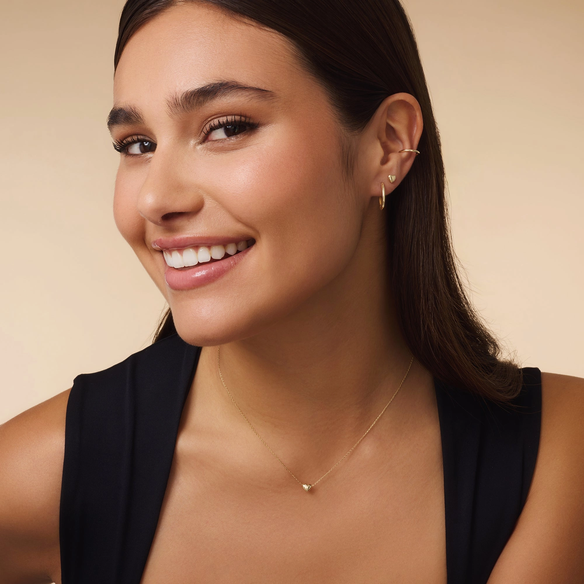 Oval Small Hoops (15mm)