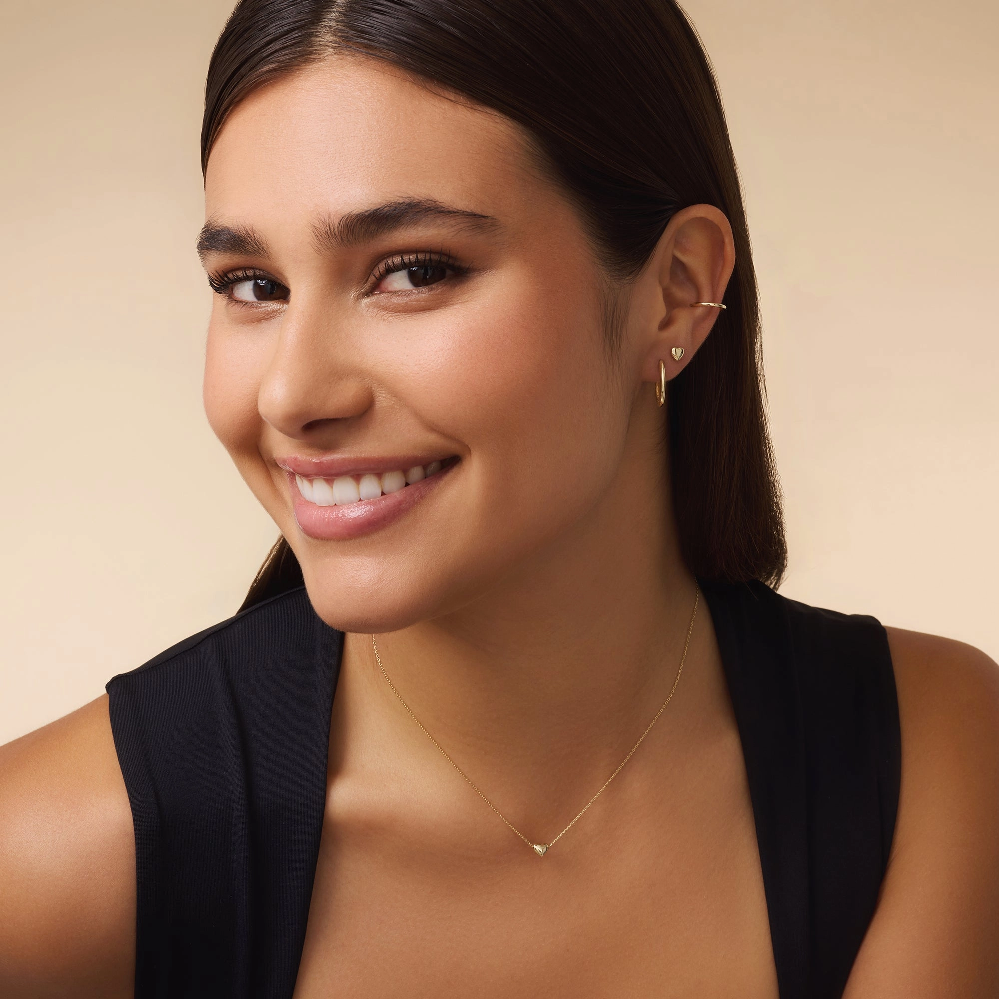 Oval Small Hoops (15mm)