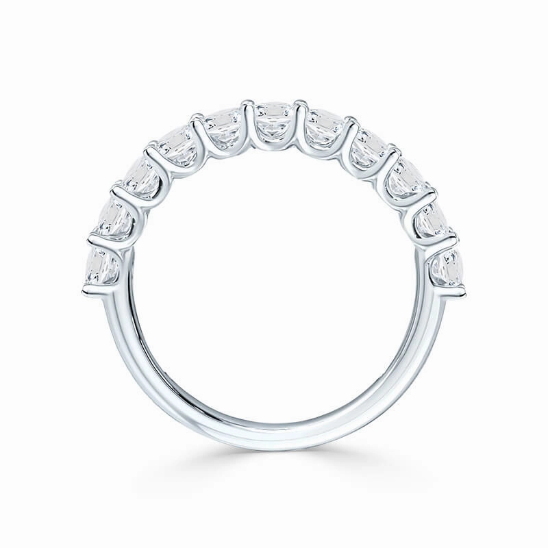 Oval U Prong Eternity | Large