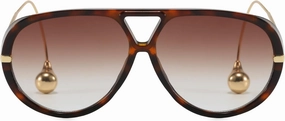Oversized Retro Aviator Sunglasses for Women Fashion UV Protection 2025 Trendy Large Frame Sunglasses Womens