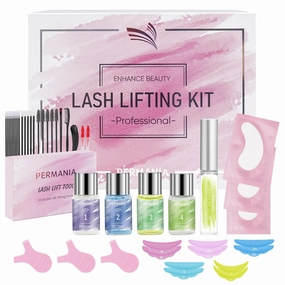 PERMANIA Lash Lifting Kit, Professional Eyelash Perm Kit for for Natural Results Instant Lifting & Curling with Detailed Instruction