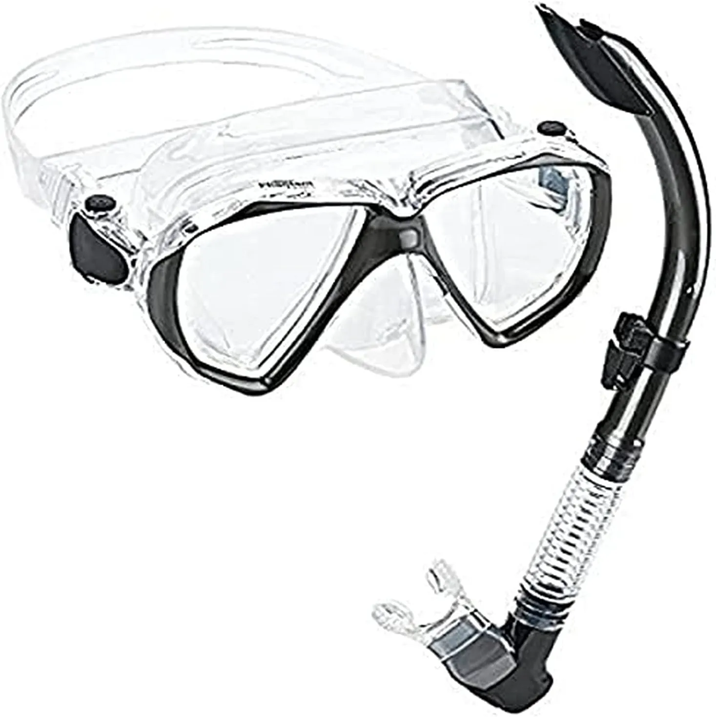 Phantom Aquatics Velocity Scuba Snorkeling Mask Snorkel Set