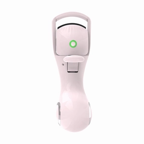 Pink Heated Eyelash Curler - 3 Temperature Settings, Long-Lasting Curl, Mini Electric Lash Curler