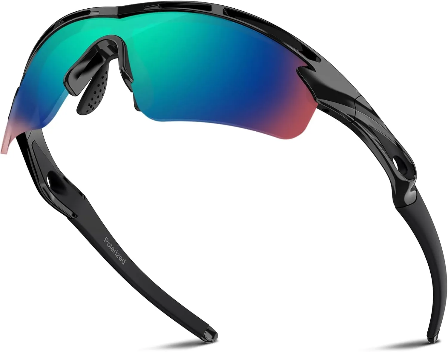 Polarized Sports Sunglasses for Men Women Youth Baseball Cycling Running Driving Fishing Tennis Golf Motor TAC UV400 TR90