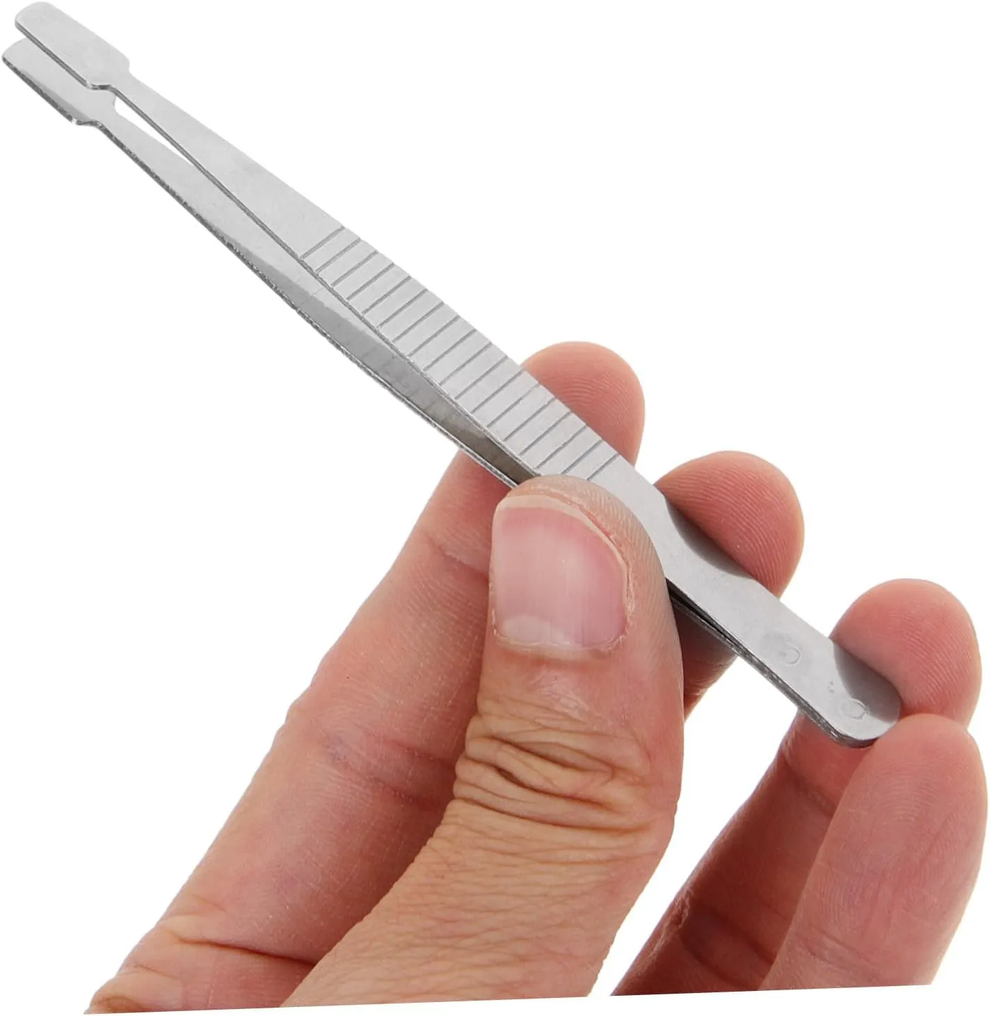 POPETPOP 3sets Multi-use Tweezers Comfortable Handle for Stamps Jewelry Crafts and Tweezers 5pcs*3