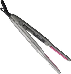 POPETPOP Titanium Flat Iron Hair Straightener Dual Voltage Mini Styler for Travel Hair Curler Cordless