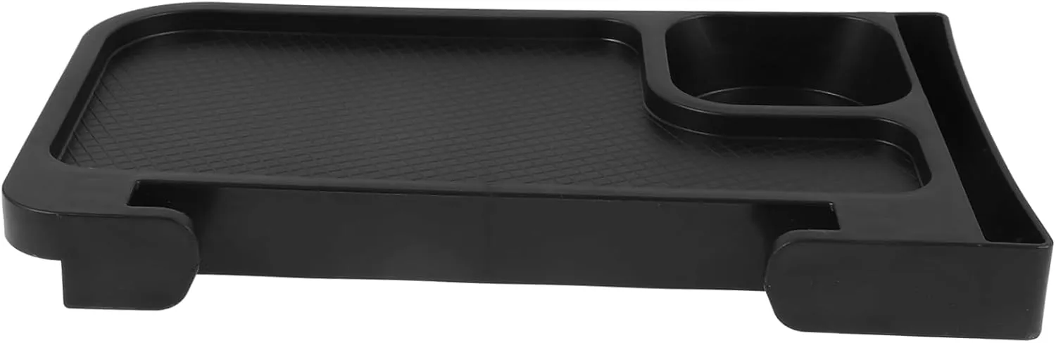 Portable Recliner Cup Holder Sturdy Abs Plastic Lounge Chair Beverage Holder Tray Outdoor Folding Lounge Chair Accessory Cup Organizer for Camping