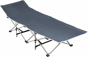 Portable Bed for Adults, Folding Chaise Lounge Chair for Indoor Outdoor Travel, Adults Reclining Folding Chaise, Outdoor Sleeping Cot Bed, Camping Beds Black