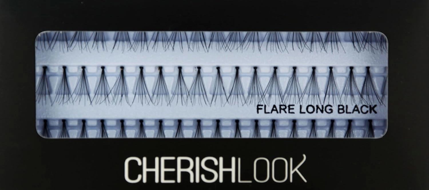Professional 10packs Eyelashes - Flare Long Black