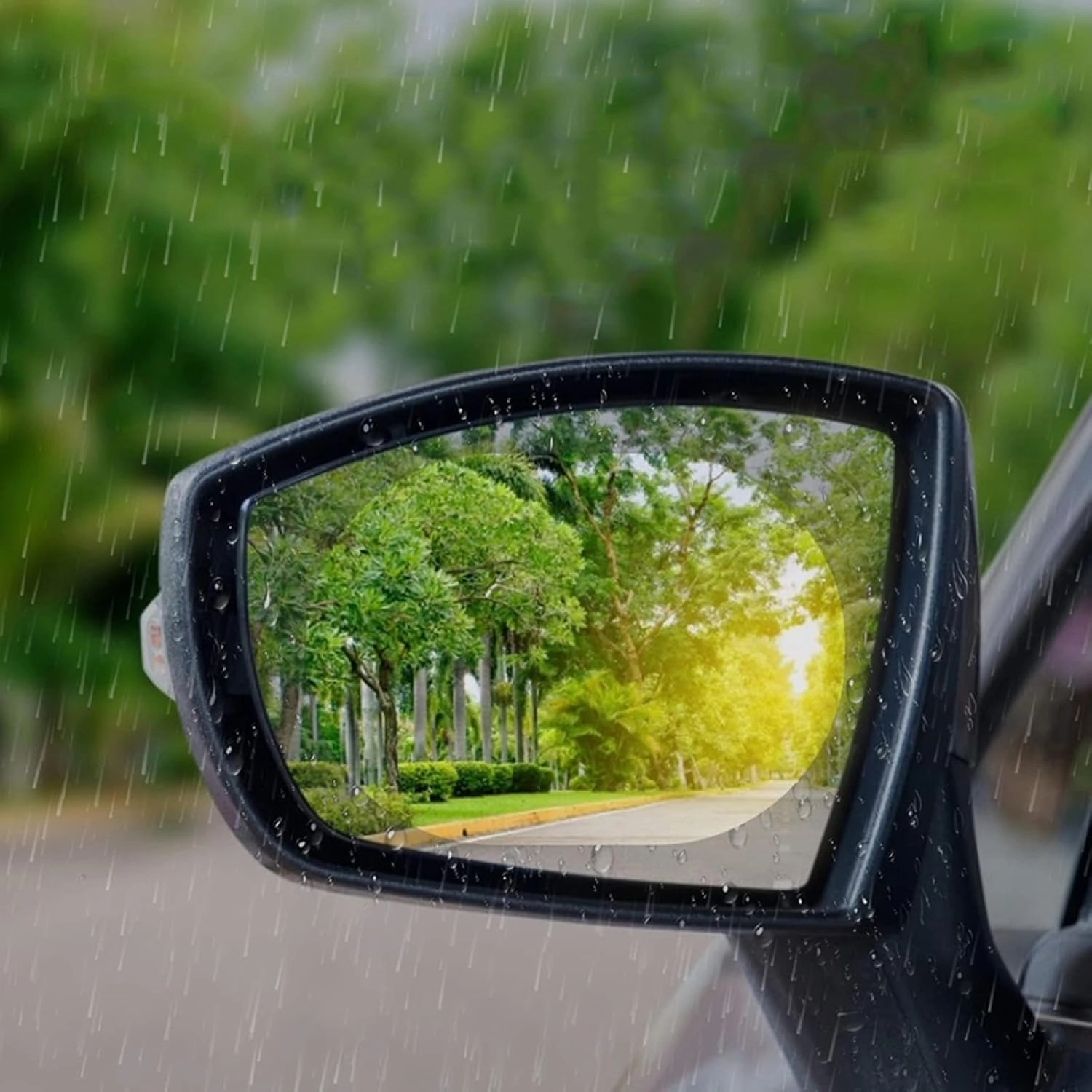 Rearview Mirror Rainproof Film for P&eugeot 208 2012-2019 Car Side Rearview Mirror Waterproof Anti-Fog Film Side Window Glass Film Exterior Parts