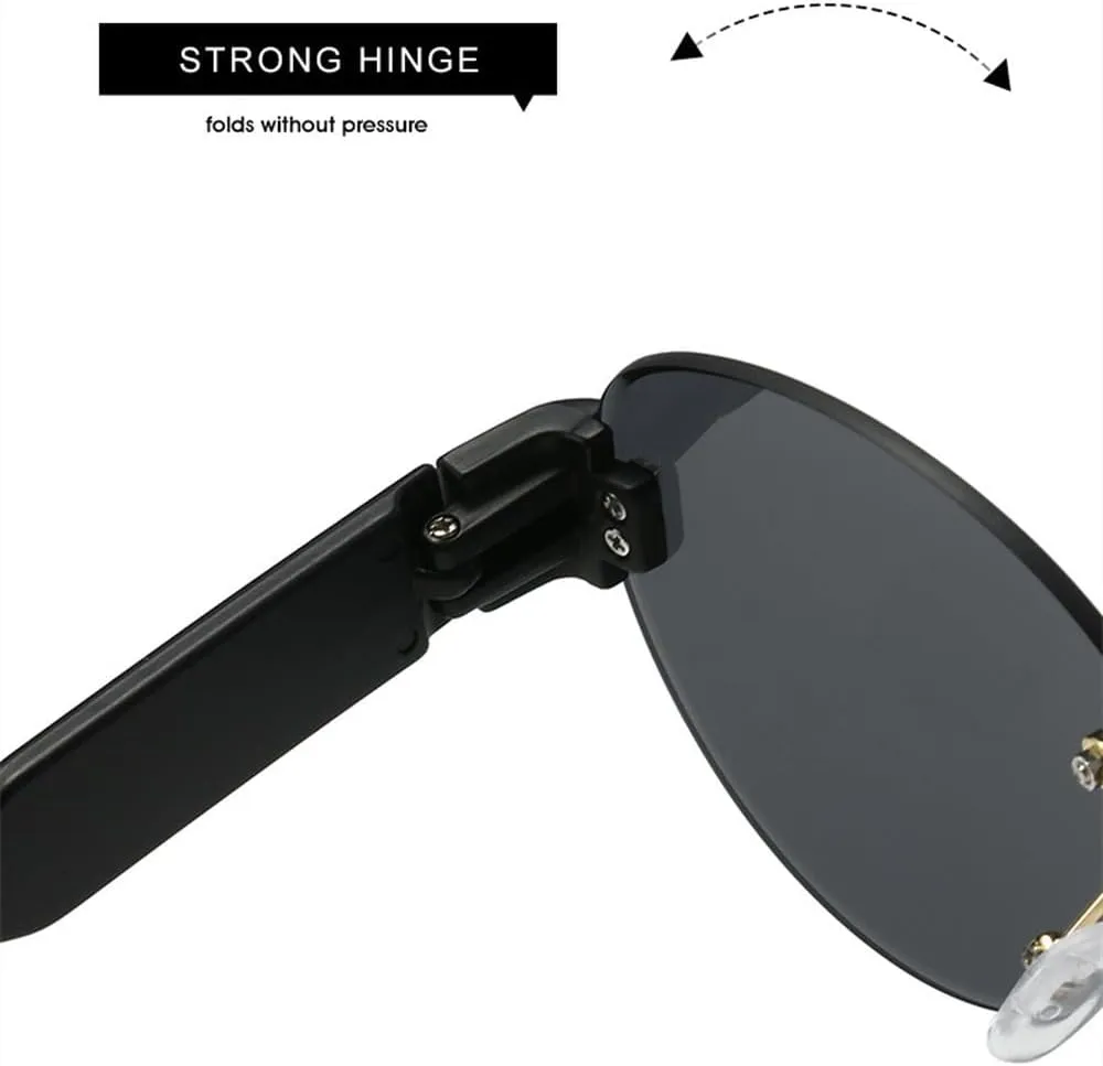 Retro Frame Oval Sunglasses for Women Men Driving Aviation Male Shades Lens Luxury Small Sun Glasses UV400