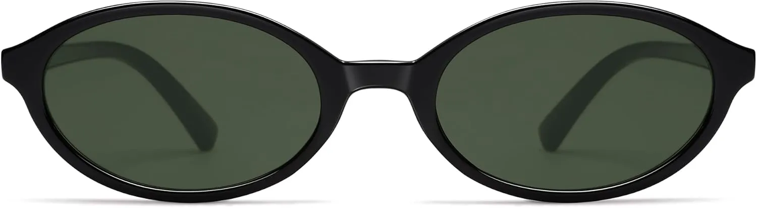Retro Oval Sunglasses for Women Men Small 90s Trendy Vintage Fashion Trendy Funny Sun Glasses 2025 AP3728
