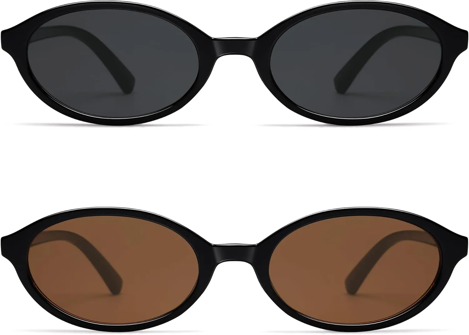 Retro Oval Sunglasses for Women Men Small 90s Trendy Vintage Fashion Trendy Funny Sun Glasses 2025 AP3728