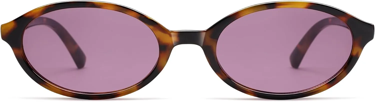 Retro Oval Sunglasses for Women Men Small 90s Trendy Vintage Fashion Trendy Funny Sun Glasses 2025 AP3728