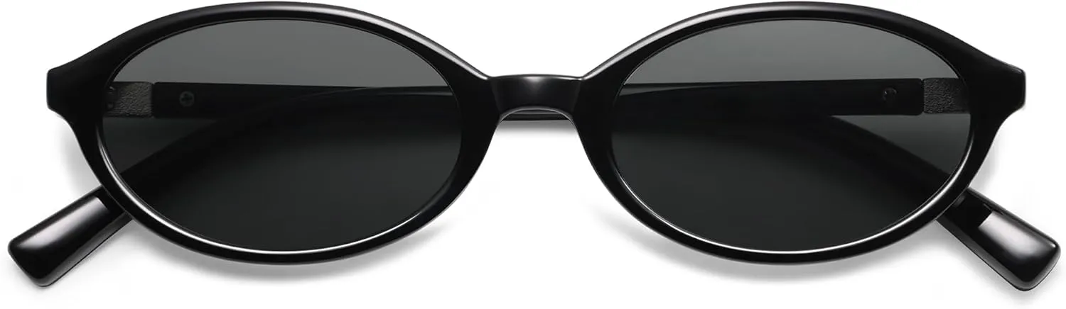 Retro Oval Sunglasses for Women Men Small 90s Trendy Vintage Fashion Trendy Funny Sun Glasses 2025 AP3728
