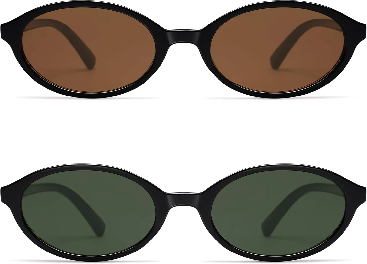 Retro Oval Sunglasses for Women Men Small 90s Trendy Vintage Fashion Trendy Funny Sun Glasses 2025 AP3728