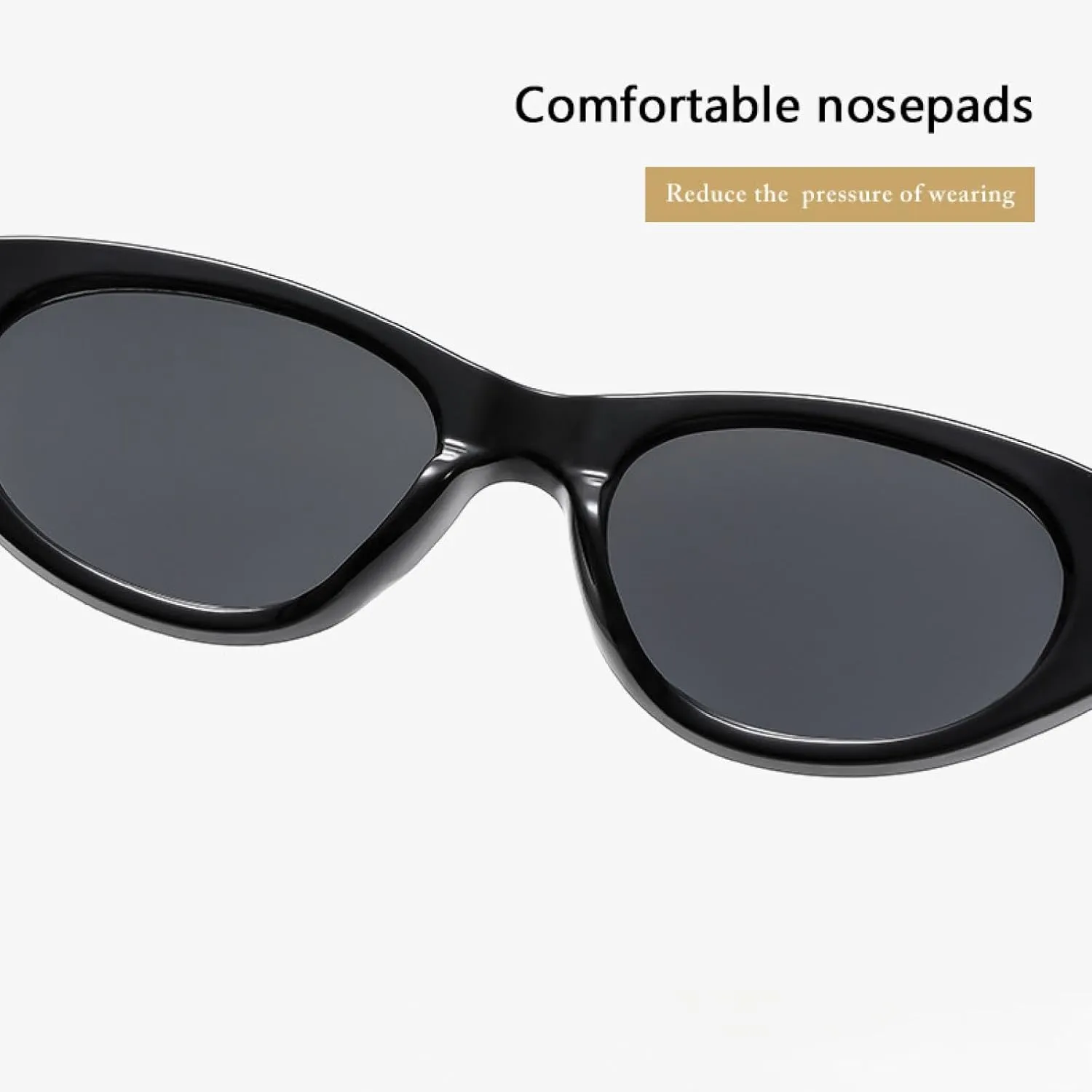 Retro Small Oval Sunglasses Women Men Rivets Shades Fashion Eyewear Luxury Sun Glasses Uv400