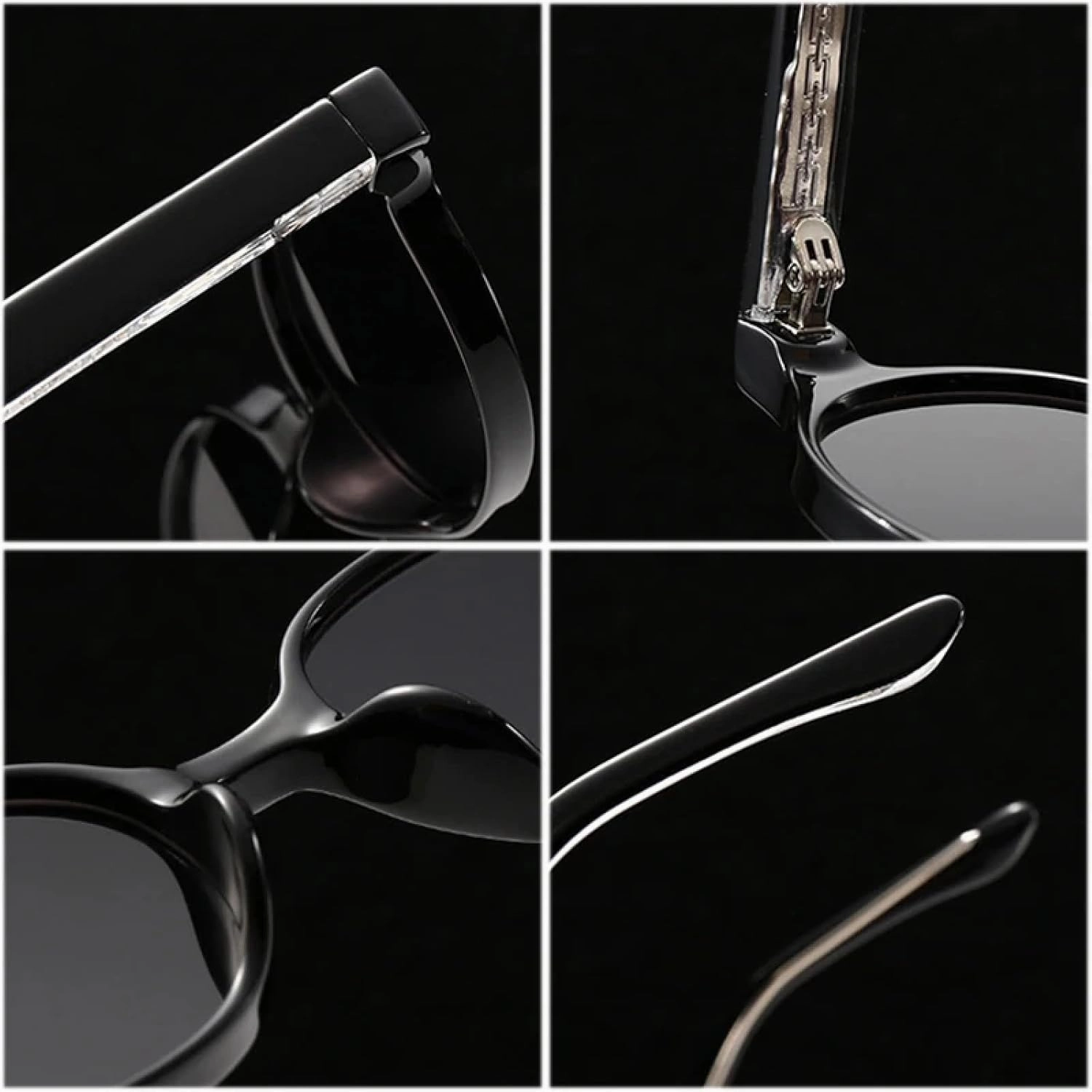 Retro Quality Small Oval Sunglasses Women Shades Uv400 Fashion Rivets Men Sun Glasses