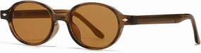Retro Quality Small Oval Sunglasses Women Shades Uv400 Fashion Rivets Men Sun Glasses