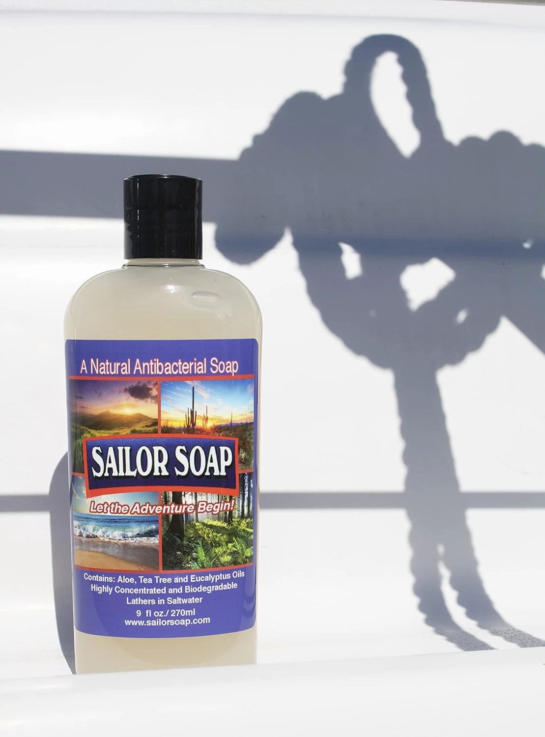 Sailor Soap Value Pack - Multi-purpose Camp & Outdoor Adventure Soap - Biodegradable - Fresh & Salt Water Lather - Gabriel Correctives Skin Care