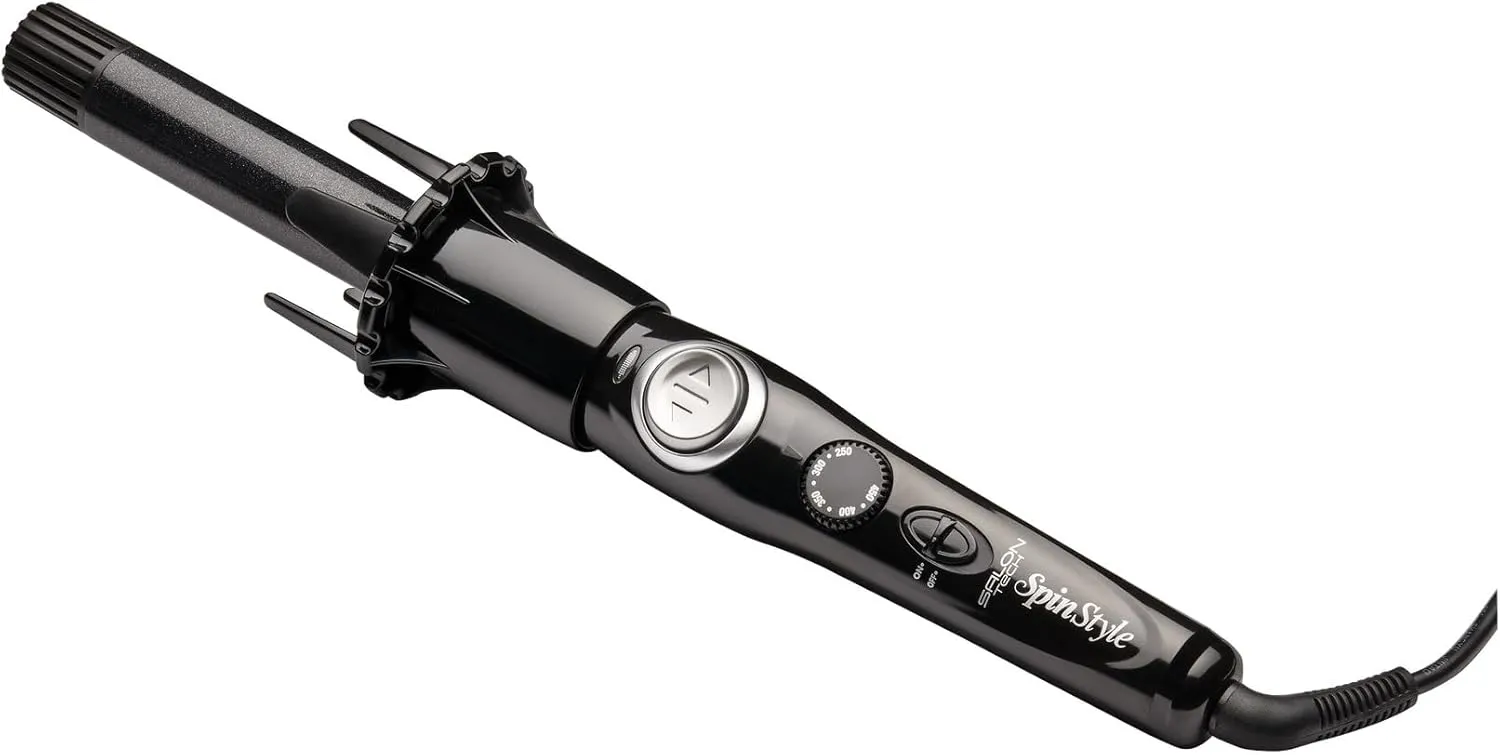 SALON TECH SpinStyle Pro Auto Curler 1 Inch - Create Beautiful, Long-Lasting Curls In Just A Few Seconds!