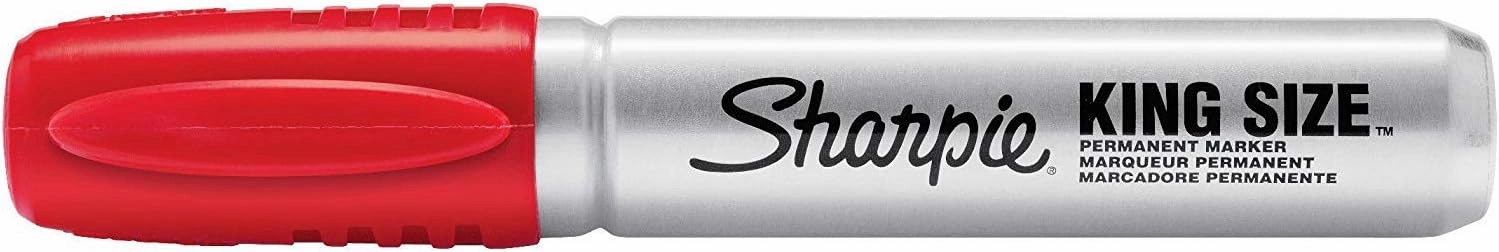 SHARPIE Box of 12 Pro King Size Chisel Tip Permanent Markers