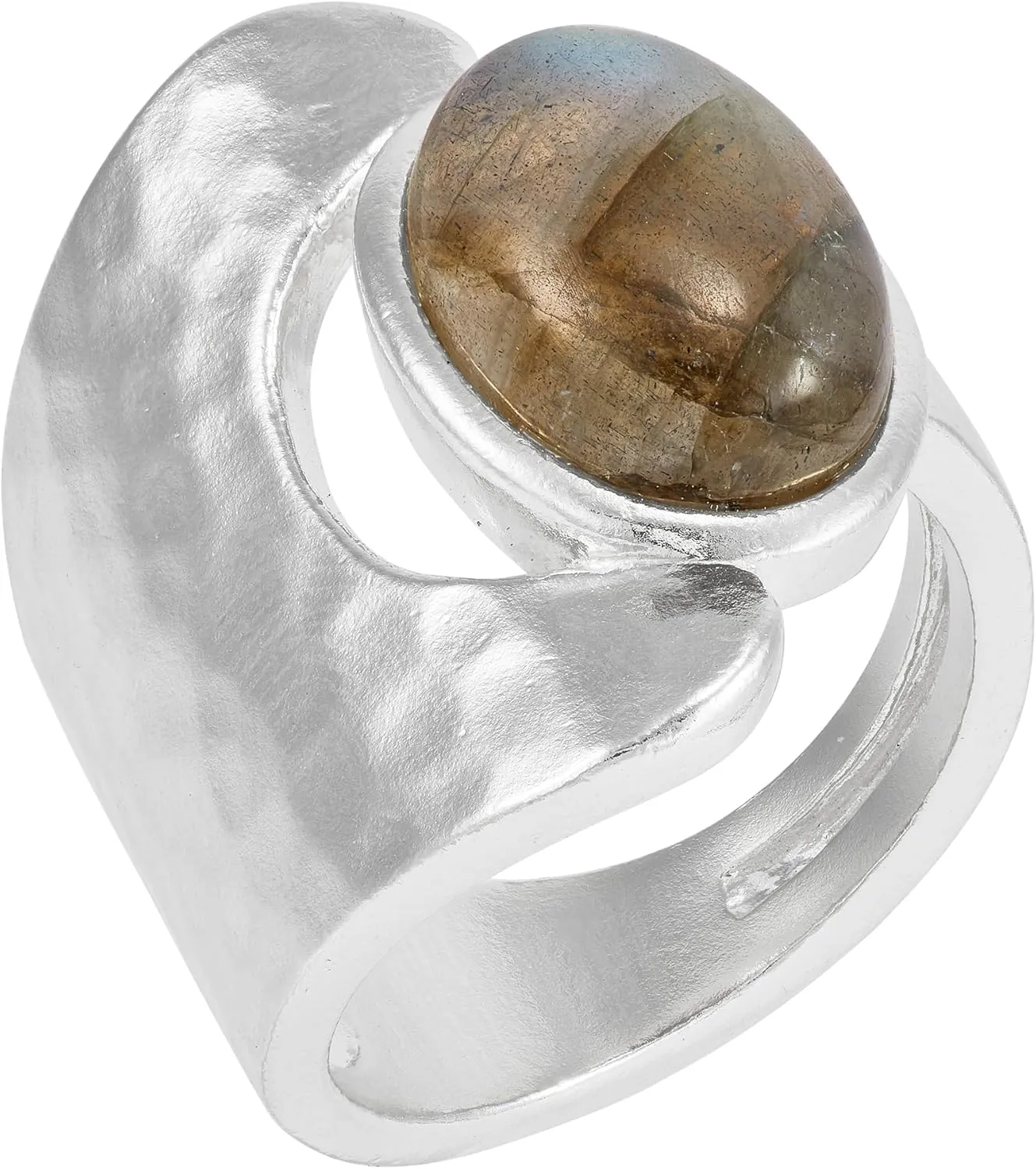 Silpada 'Powerful' Sterling Silver Labradorite Ring
