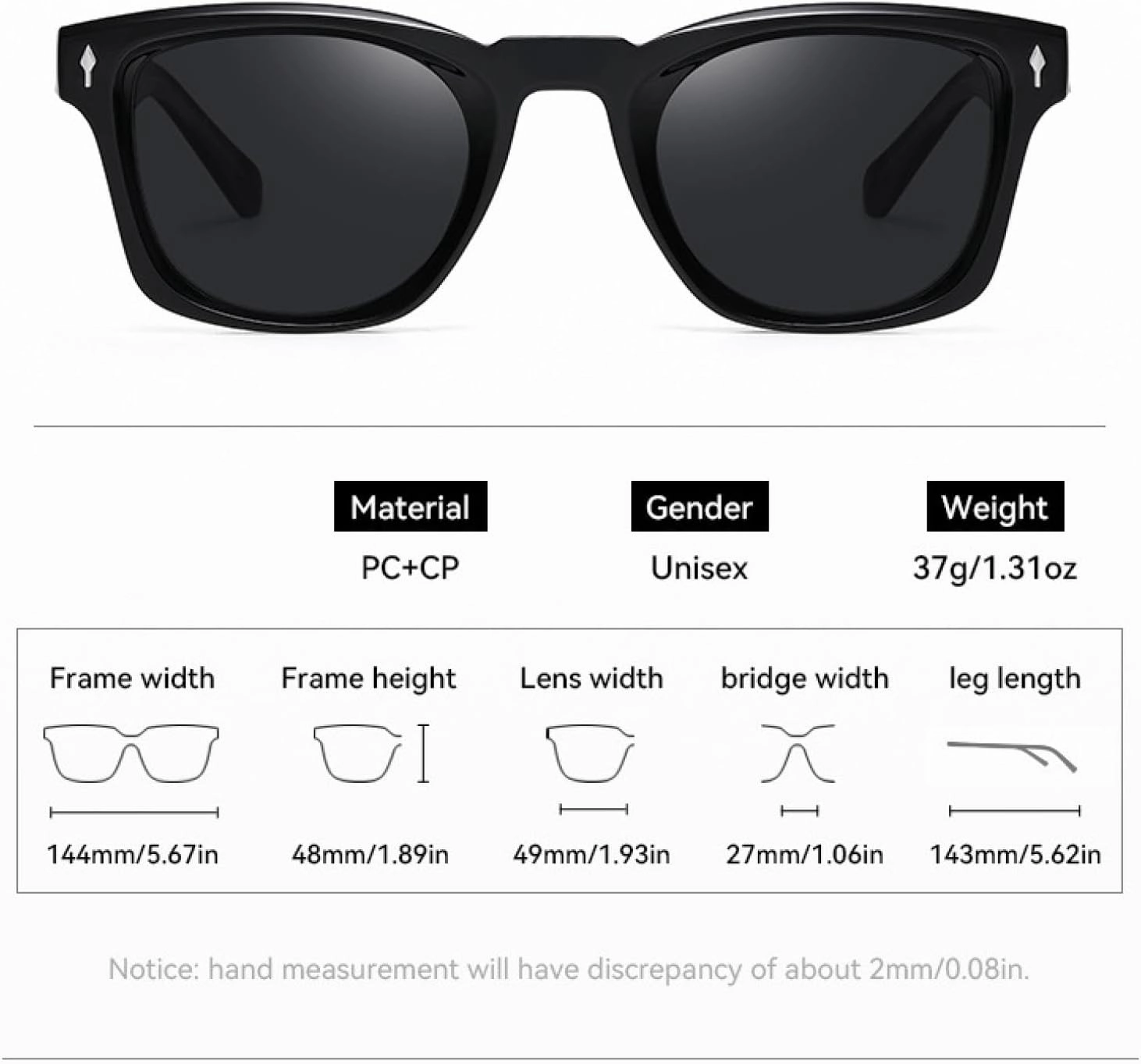 Small Frame Vintage Sunglasses Women for Men Male Sun Glasses Luxury Popular Punk Rivet Shades