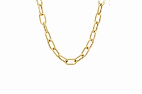 Small Luna Link Necklace