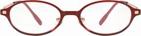 Small Retro Oval Fake Glasses for Women Fashion Blue Light Non Prescription Eyeglasses to Cosplay