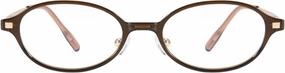 Small Retro Oval Fake Glasses for Women Fashion Blue Light Non Prescription Eyeglasses to Cosplay