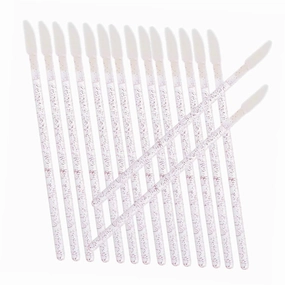 SOIMISS 250pcs Lip Gloss Wands Ergonomic Applicator Brushes for Precise Lip Makeup Portable and Stylish Beauty Tools for Women for Travel and Everyday Use
