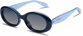 SOJOS Small Retro Oval Polarized Sunglasses for Women Men 90s Vintage Small Face UV400 Protection Tiny Sun Glasses SJ2286