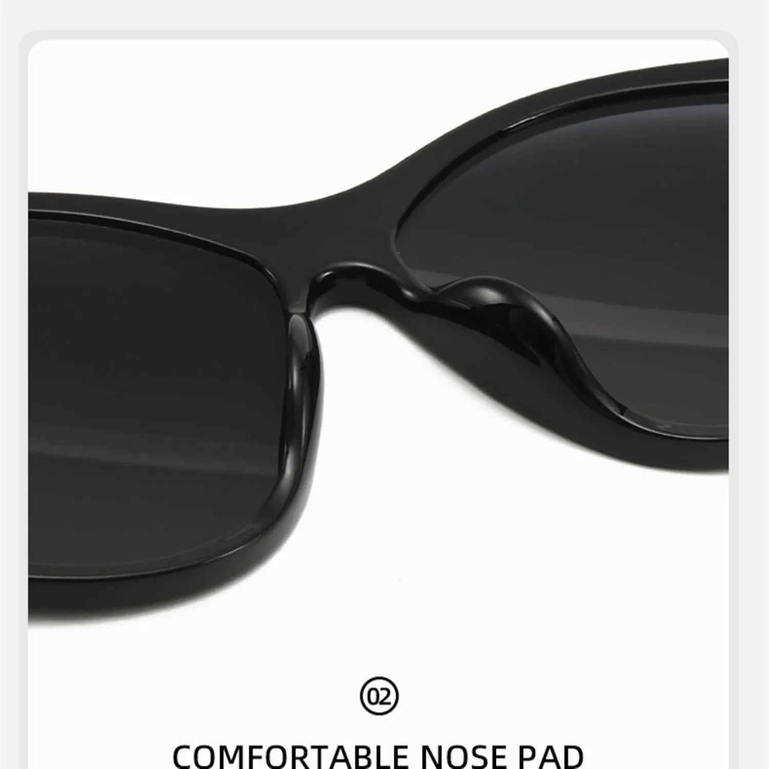 Style Oval Large-frame Sunglasses. Punk Style Multi-lens High-end Fashionable Sunglasses for Women.