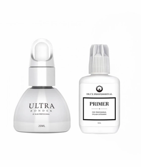 Superbonder and Primer Set, Ultra Bonder for Longer Retention, Super Bonder for Longer Retention, Bond and Primer for Eyelash Extensions with Lash Sealant, (Bonder Primer)