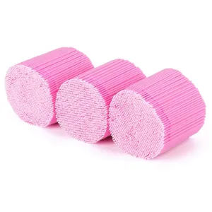 Tbestmax 3000 Pcs Micro Applicator Brush, Micro Swabs, Disposable Eye Lashes Mascara Wands for Eyelash Extension - Pink