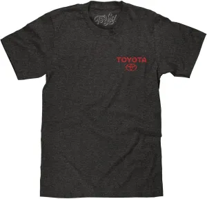 Tee Luv Men's Toyota Drive Your Dreams Shirt - Double Sided Car Logo Graphic Tee