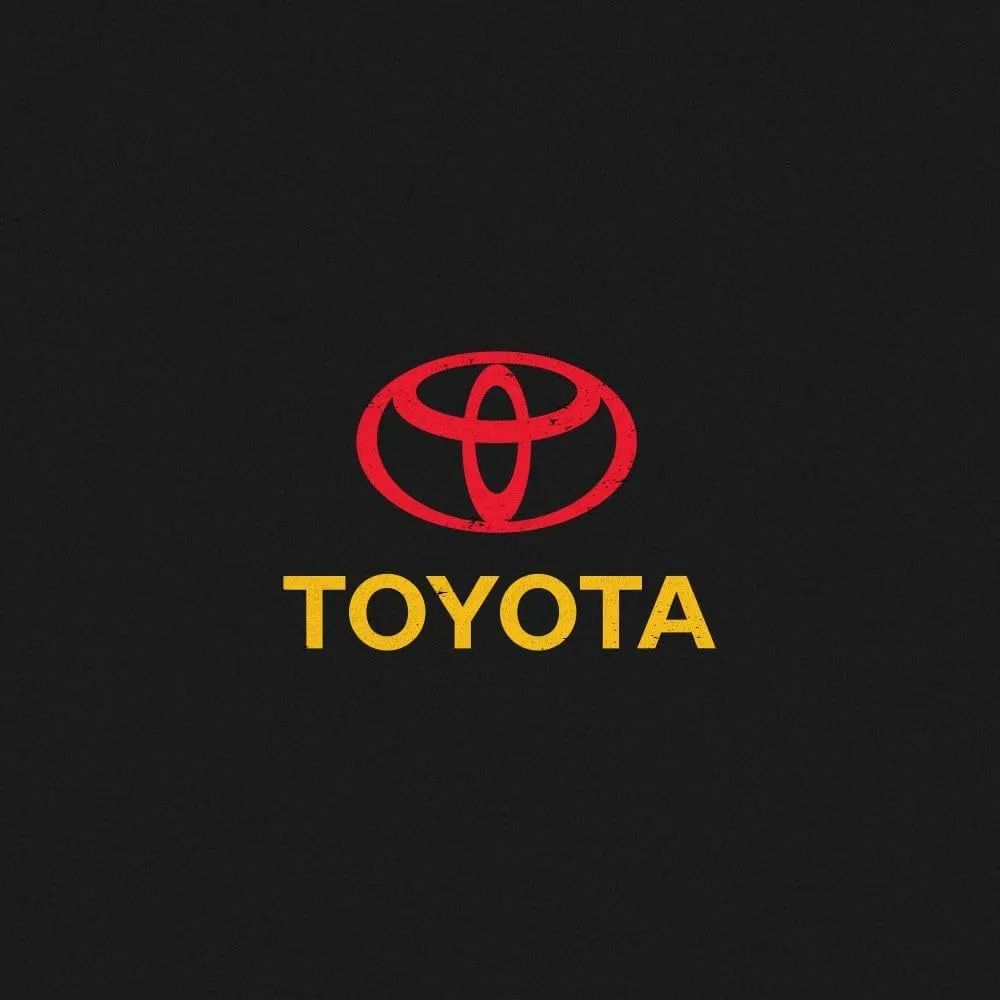 Tee Luv Men's Toyota Racing Development TRD Front and Back Car Logo T-Shirt